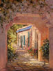 Adobe Glow-Historic Arizona Inn 16 x 12 Oil