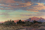 Afterglow Reflections  24 x 36 Oil