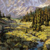 Almost Timberlline 12 x 12 Oil