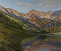 An Evening for Fishing 30 x 36 Oil