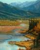 Autumn Shallows  30 x 24 Oil