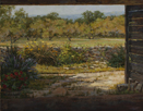 Bygone Days and Lilies  16 x 20 Oil