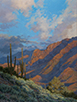 Canyon Dusk  30 x 22 Oil