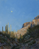 Canyon Moon  10 x 8 Oil