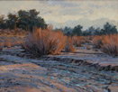 Carved by Desert Rains  14 x 18 Oil