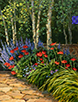 Catmint and Poppies-Vail, Colorado  16 x 12 Oil