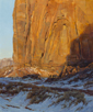 Cliff Shadows - Monument Valley  24 x 20 Oil