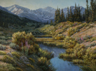 Dawn Fireweed #2  30 x 40 Oil