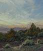 Desert Dusk  24 x 20 Oil