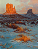 Ember Glow-Monument Valley  16 x 12 Oil