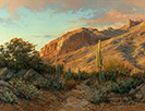Ginger Glow Sundown 18 x 24 Oil