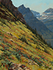 Highline Scarlet  12 x 9 Oil