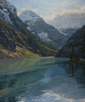 Jeweled Reflections - Lake Louise  24 x 20 Oil