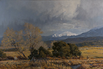 Last Leaves of October  24 x 36 Oil