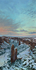 Legend Tipped in Snow Icing  24 x 12 Oil