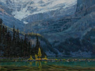 Like an Emerald - Lake O?Hara  18 x 24 Oil