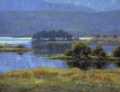 Mellow Morning for Ducks 30 x 40 Oil