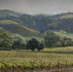 Moisture in the Air-Sonoma Valley  30 x 30 Oil