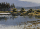 Morning Reflections  12 x 16 Oil