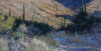 Morning Stealing Away  12 x 24 Oil
