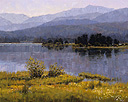 Muted Mountain Morning 24x30 Oil