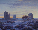 New Year's Dawn - Monument Valley  24 x 30 Oil
