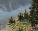 Old Fishing Trail #1 8 x 10 Oil