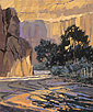 Stained Glass Reflections of Dawn  Acrylic