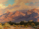 Pastel Desert Dusk 30 x 40 Oil
