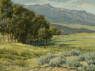 Pastures and Sage  12 x 16 Oil