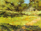 Path into History 12 x 16 Oil