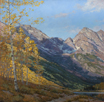 Quiet Evening Trail-Piney Lake, Vail  32 x 32 Oil