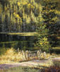 Quiet water Piney Lake 24 x 20 Oil