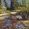Ripples and Reflections 18 x 18 Oil