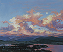 Salsa Sunset  10 x 12 Oil