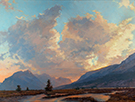 September Sundown Shimmer  30 x 40 Oil