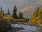 Shades of Autumn  18 x 24 Oil