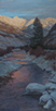 Snow Icing and Sundown  48 x 24 Oil