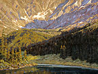 Snow and Shadow Patterns 18 x 24 Oil
