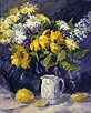Splash of Sunflowers & Violet