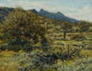 Sprinkled in Spring Yellow  14 x 18 Oil