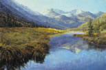 Stillness in Blue 20 x 30 Oil