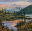 Sundown Beaver Ponds 14 x 14 Oil