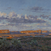 Sunset Mesas  20 x 20 Oil
