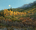 Tattered 'Neath An Autumn Moon  10 x 12 Oil