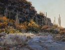 Tortolita Mountain Sunrise  14 x 18 Oil