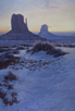 Tracks into History - Monument Valley  30 x 20 Oil