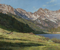 Trail into Summer-Piney Lake  30 x 36 Oil