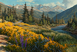 Trail of Gold  24 x 36 Oil