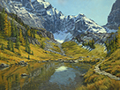 Trail of Tamarack Gold  30 x 40